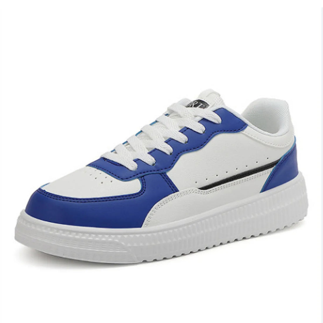 Lace Up Contrast Platform Sneakers Casual Women's Shoes