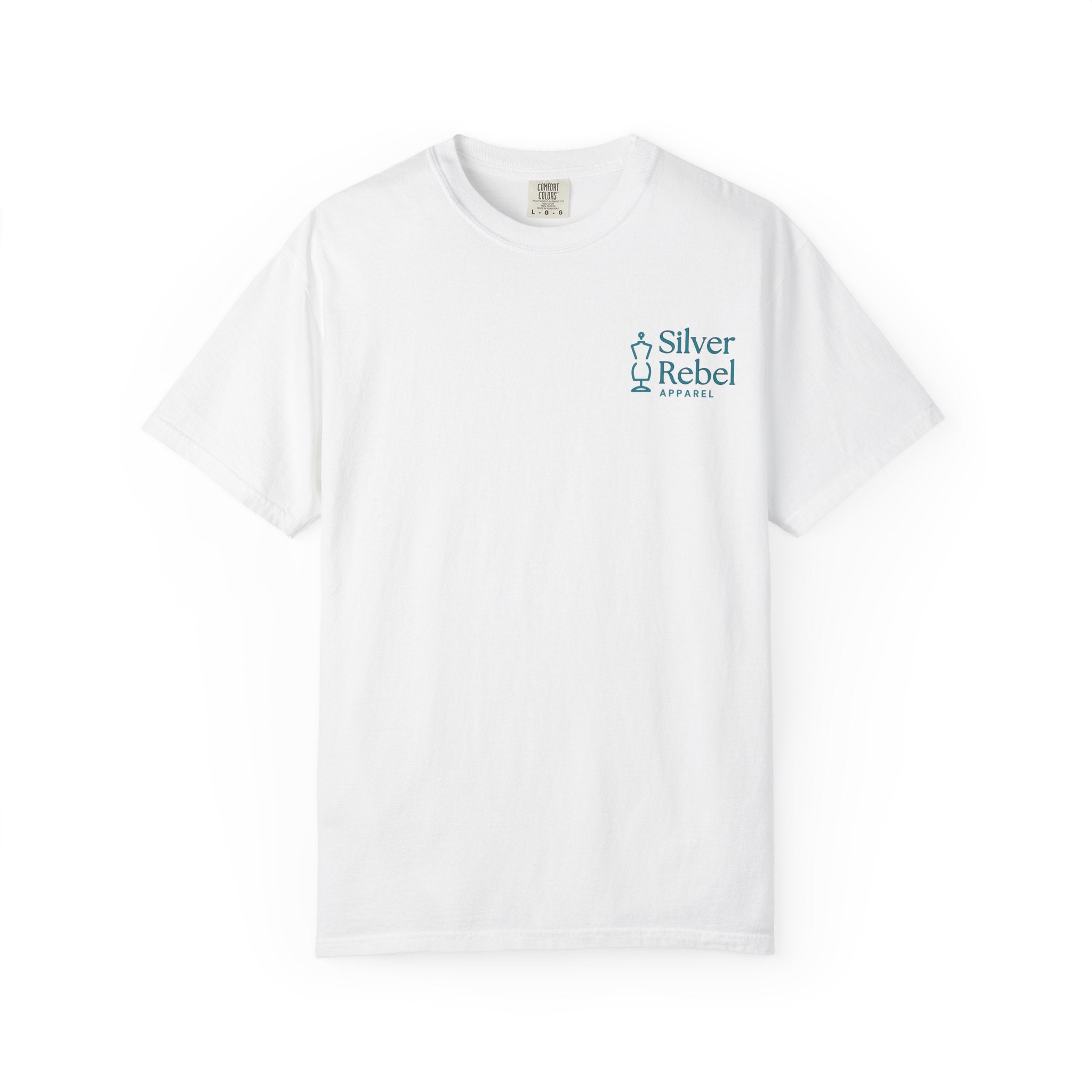 Silver Rebel Apparel Logo T-Shirt