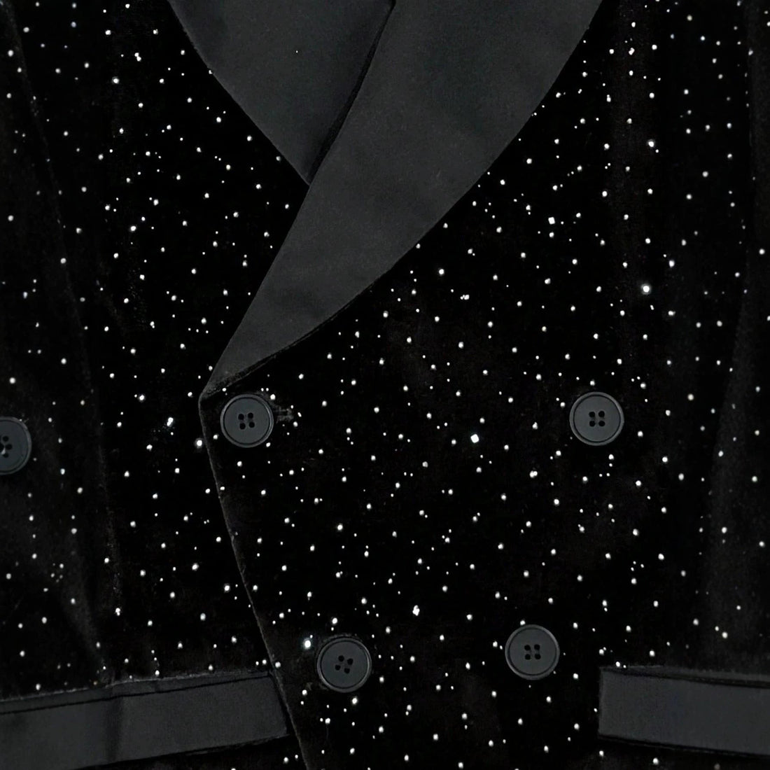 Men's Solid Color Double Breasted Formal Suit Vest