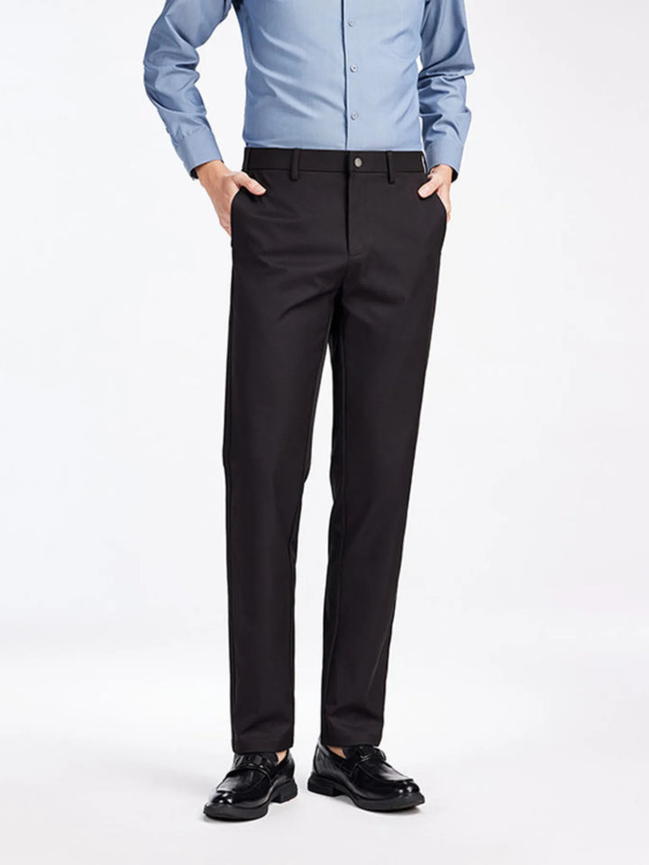 Men's Straight Leg Casual Pants For Everyday Wear