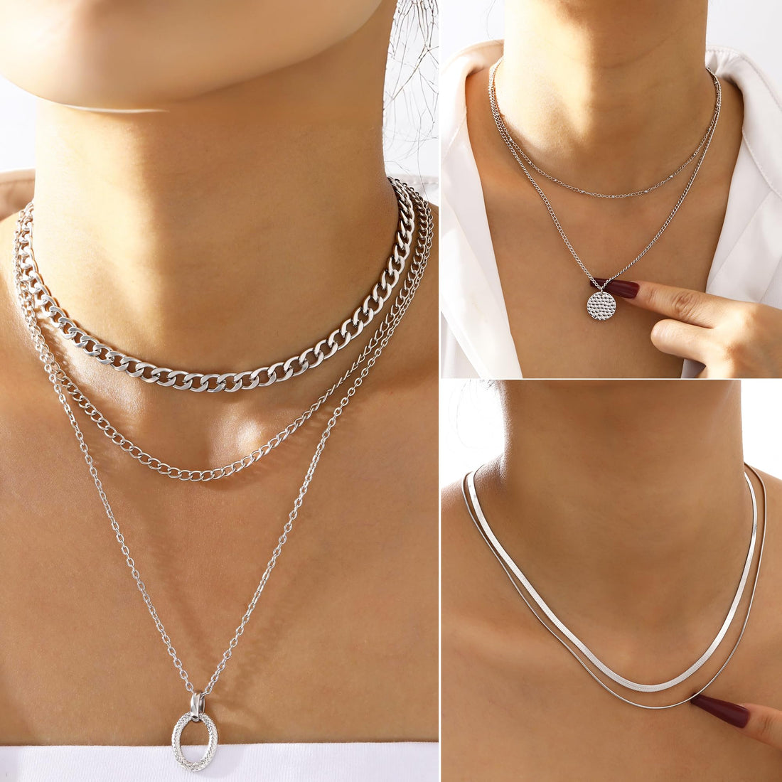 68 Piece Gold Jewelry Set With Necklaces Bracelets