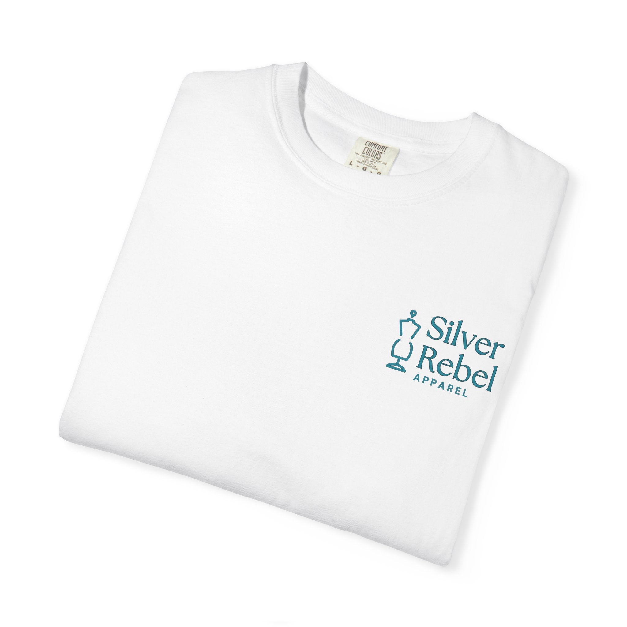 Silver Rebel Apparel Logo T-Shirt