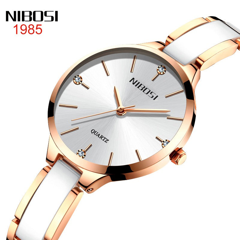 Women's Ceramic Bracelet Quartz Fashion Watch