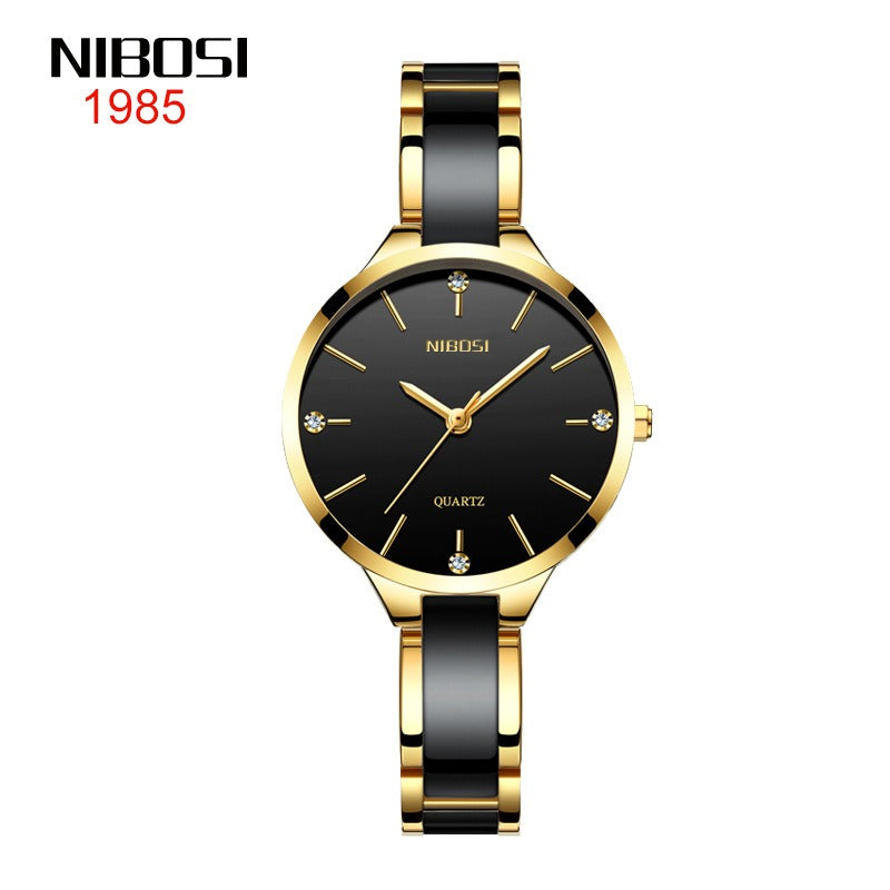 Women's Ceramic Bracelet Quartz Fashion Watch
