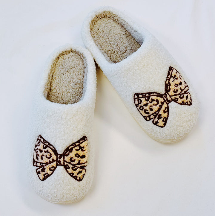Emily Bow Cozy Women's Lounge Slippers For Home