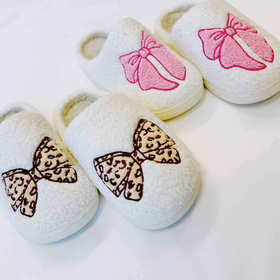 Emily Bow Cozy Women's Lounge Slippers For Home