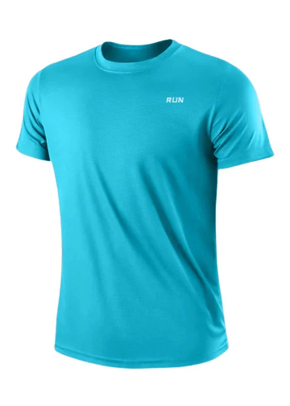 Men's Quick Dry Running Sportswear Gym Training T-Shirt