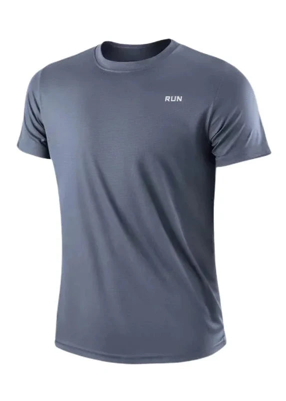 Men's Quick Dry Running Sportswear Gym Training T-Shirt