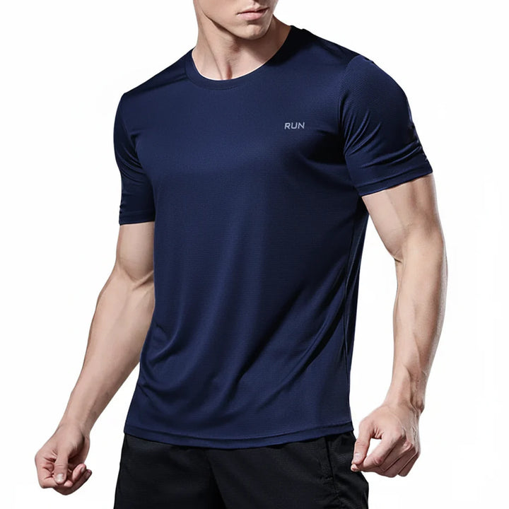 Men's Quick Dry Running Sportswear Gym Training T-Shirt