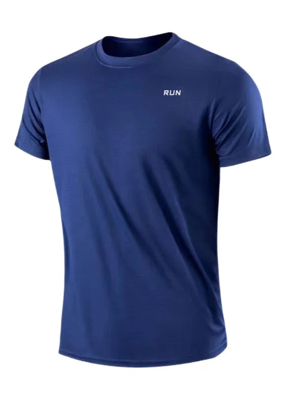 Men's Quick Dry Running Sportswear Gym Training T-Shirt