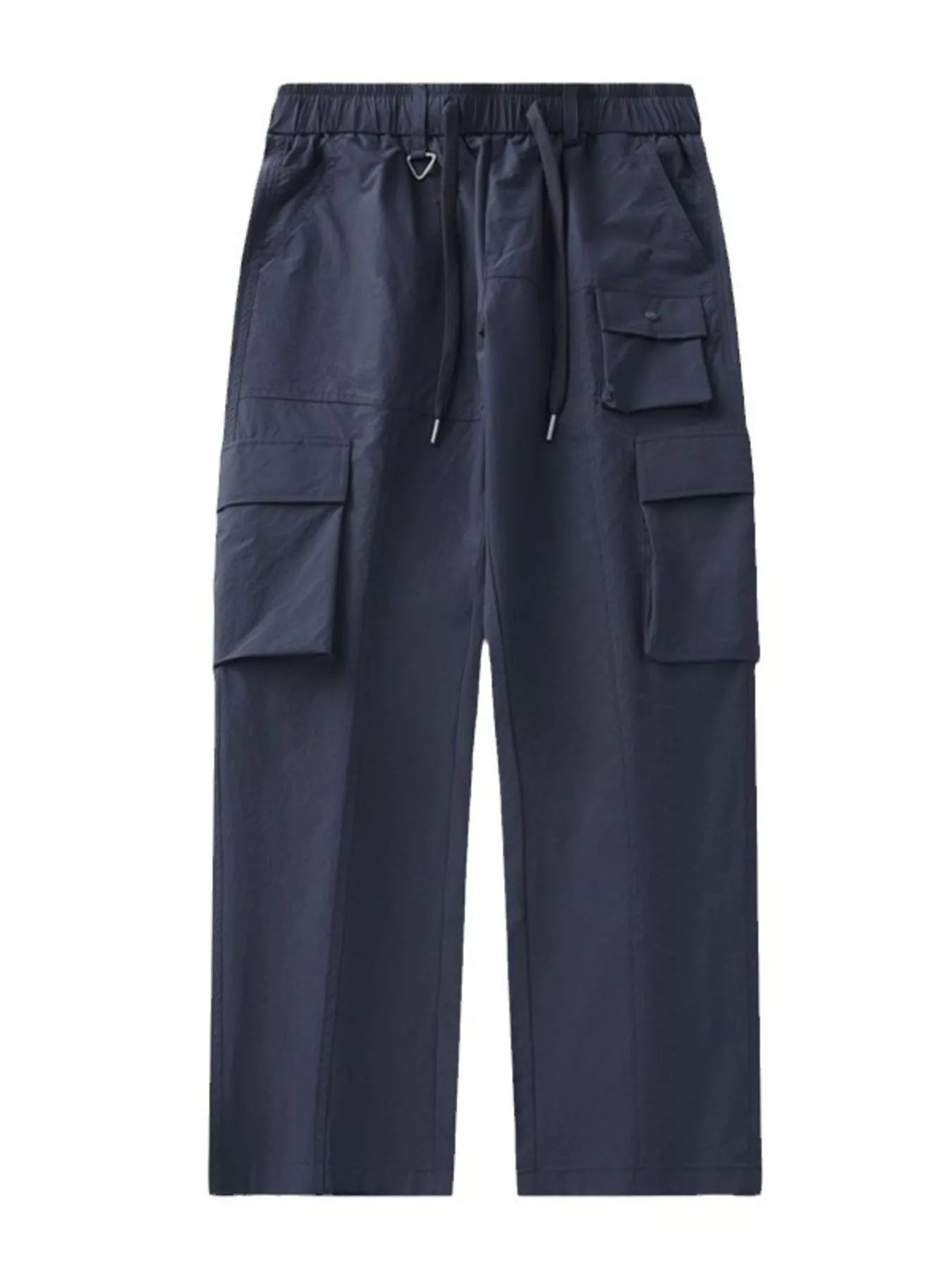 Men's Plus Size Drawstring Wide Leg Casual Pants