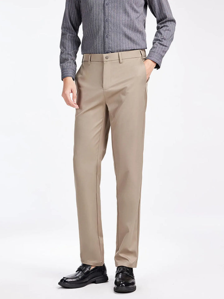 Men's Straight Leg Casual Pants For Everyday Wear