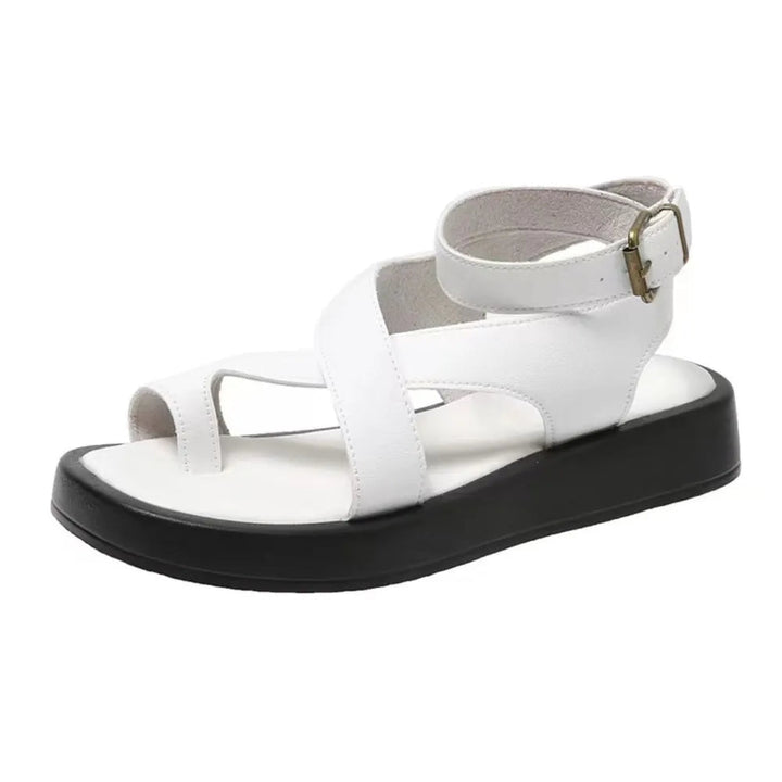 Crisscross Open Toe Platform Sandals Casual Footwe